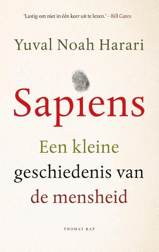 Sapiens: Een kleine geschiedenis van de mensheid - Yuval Noah Harari
